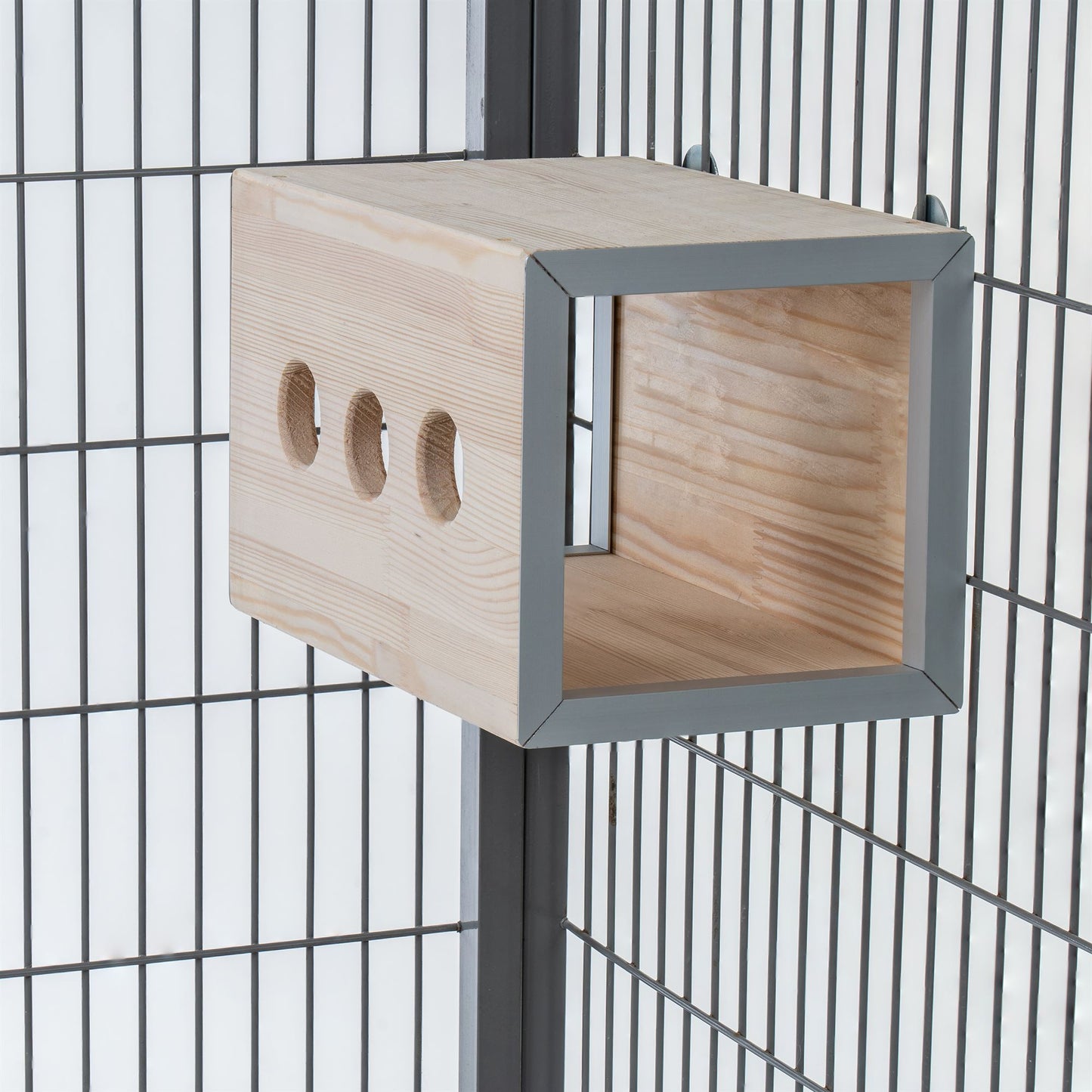 Wood Hanging Chinchilla Tunnel