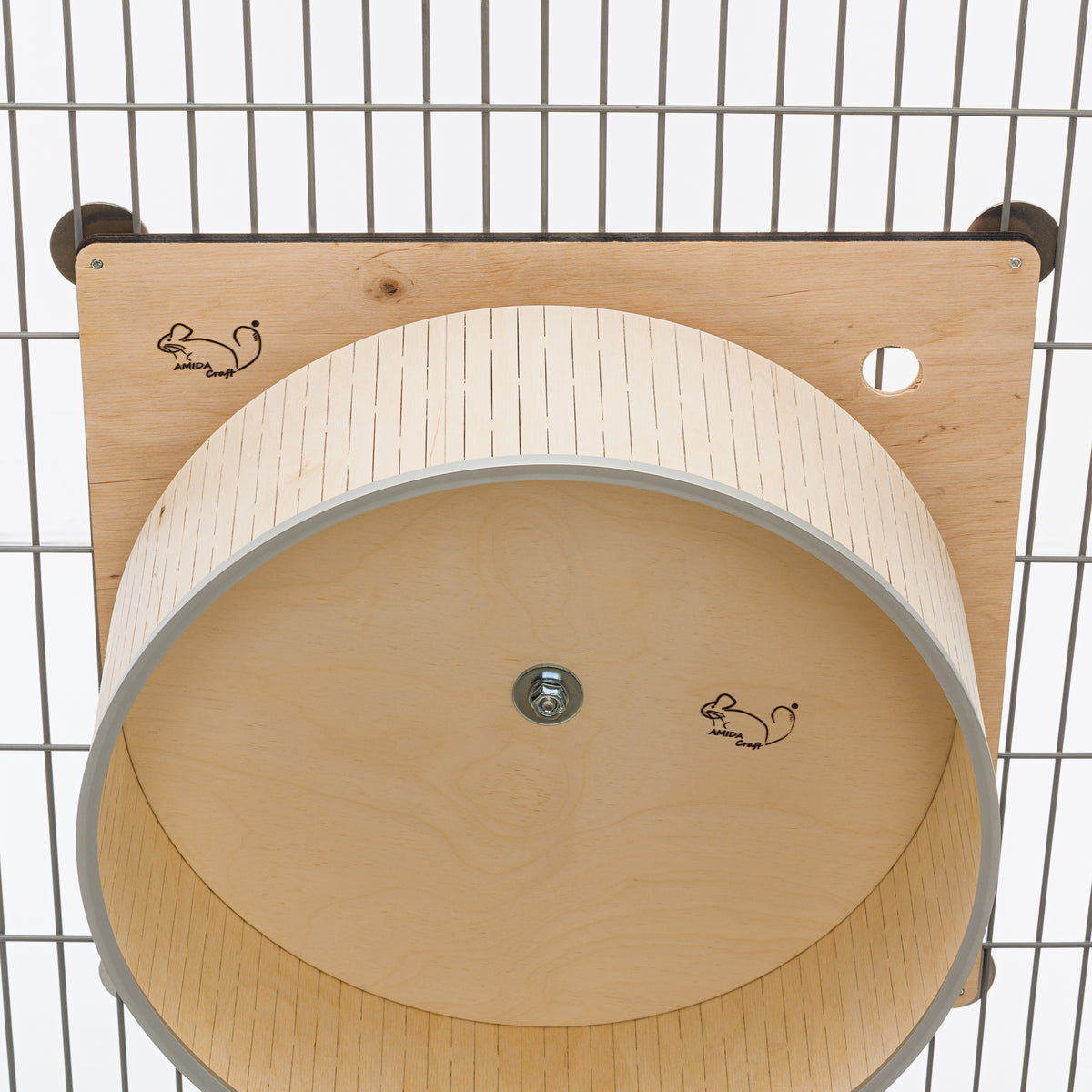 Cage Lattice Strengthening Board for Running Wheel – Reinforcement Panel to Reduce Vibration & Noise – Stable Wheel Support