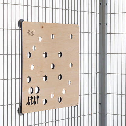Cage Lattice Strengthening Board for Running Wheel – Reinforcement Panel to Reduce Vibration & Noise – Stable Wheel Support