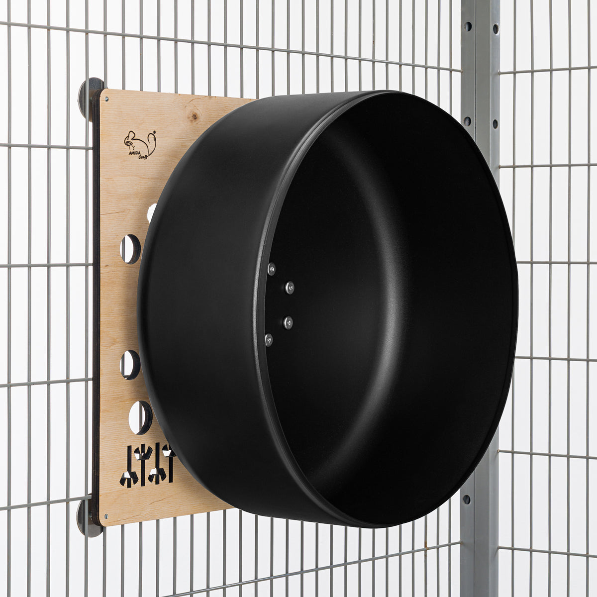 Cage Lattice Strengthening Board for Running Wheel – Reinforcement Panel to Reduce Vibration & Noise – Stable Wheel Support