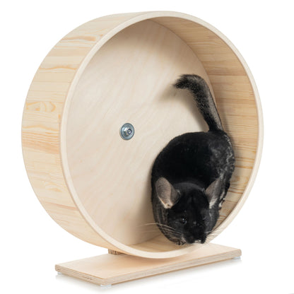 Chinchilla Running Wheel on a free-standing stand