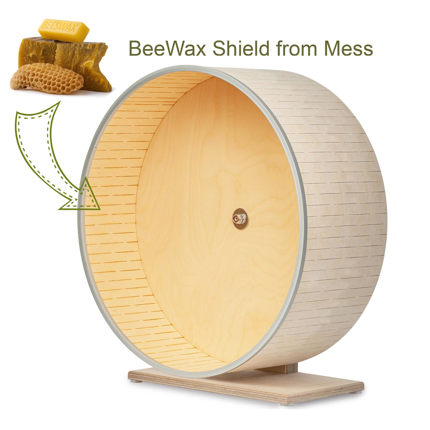 Jaunums - Koka skriešanas ritenis bruņurupučiem
