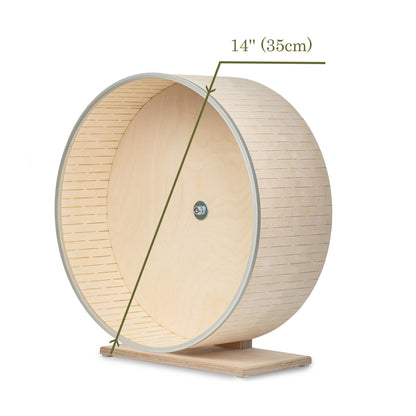 Jaunums - Koka skriešanas ritenis bruņurupučiem